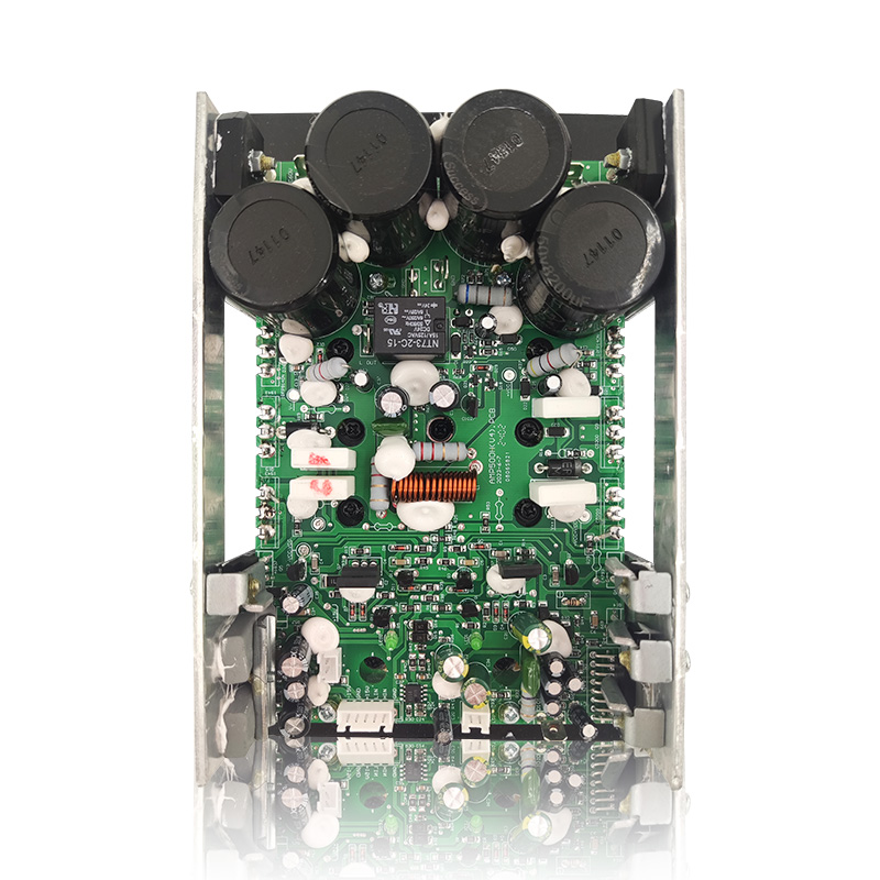 AMP500H+7294: خروجی قدرتمند LP 400W+HP 100W با ماژول تقویت کننده برق رادیاتور آلومینیومی U شکل کلاس H