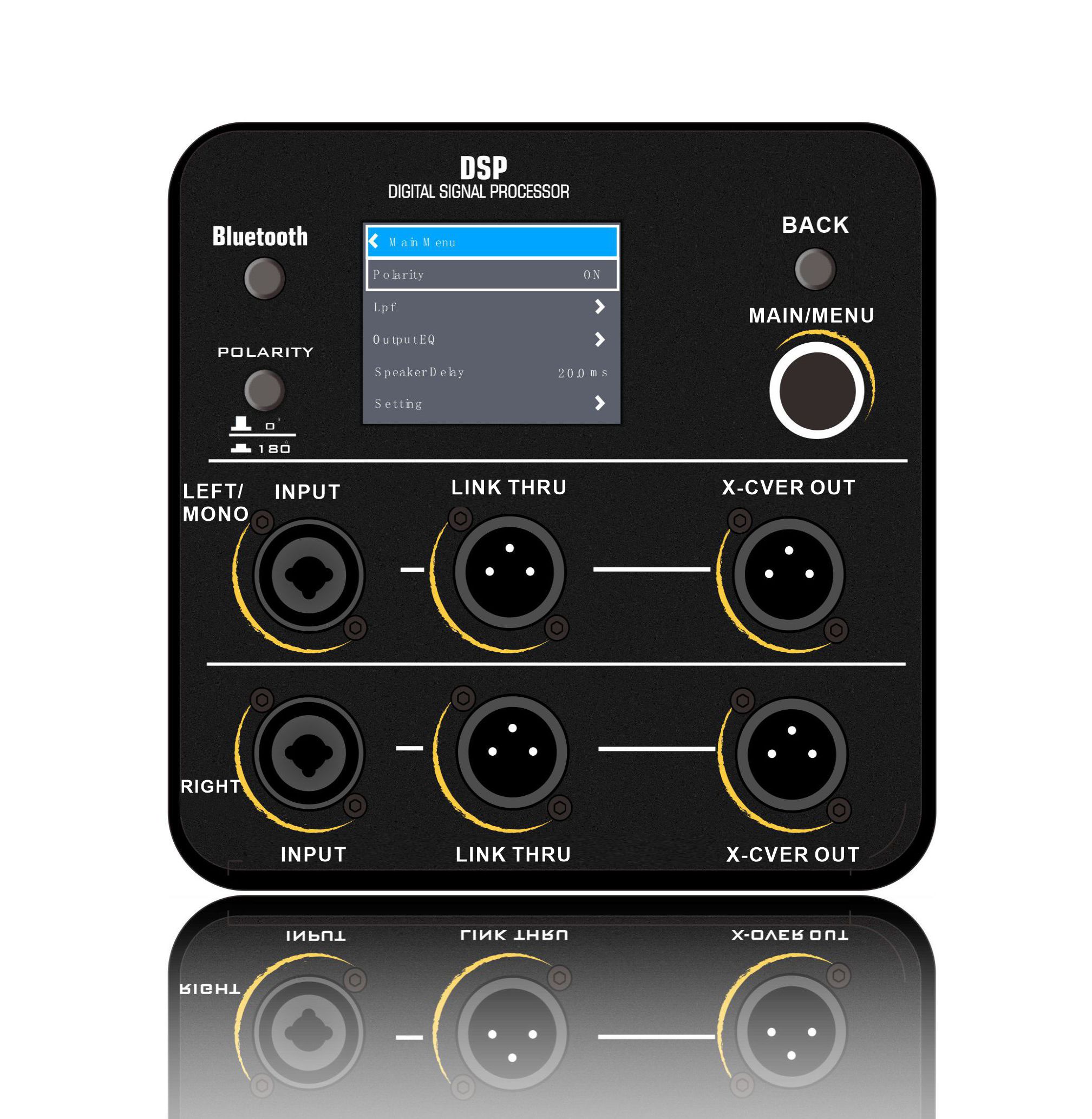 تقویت کننده ساب ووفر DSP2504SUB DSP Pro