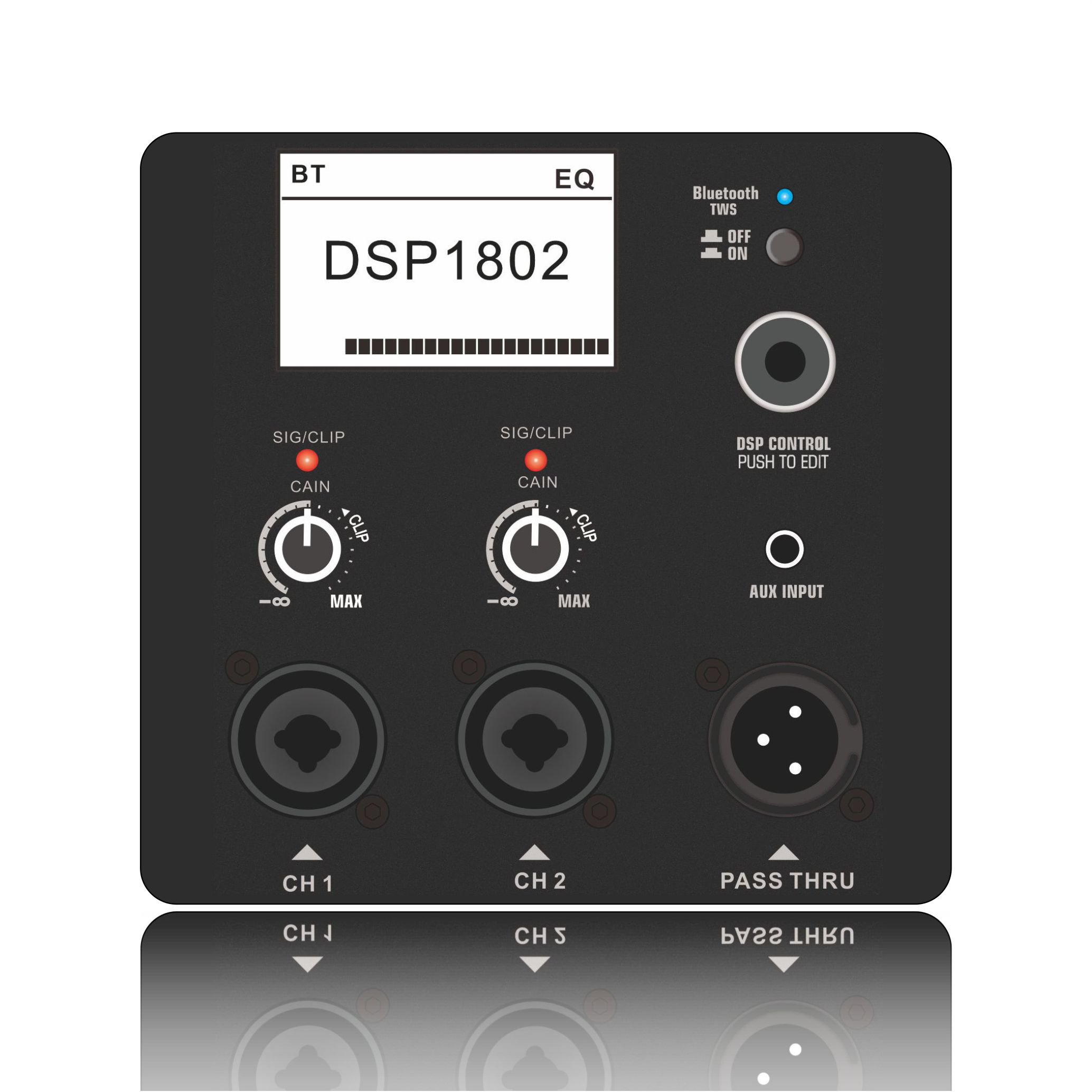 تقویت کننده بلندگوی فعال دو کاناله DSP1802