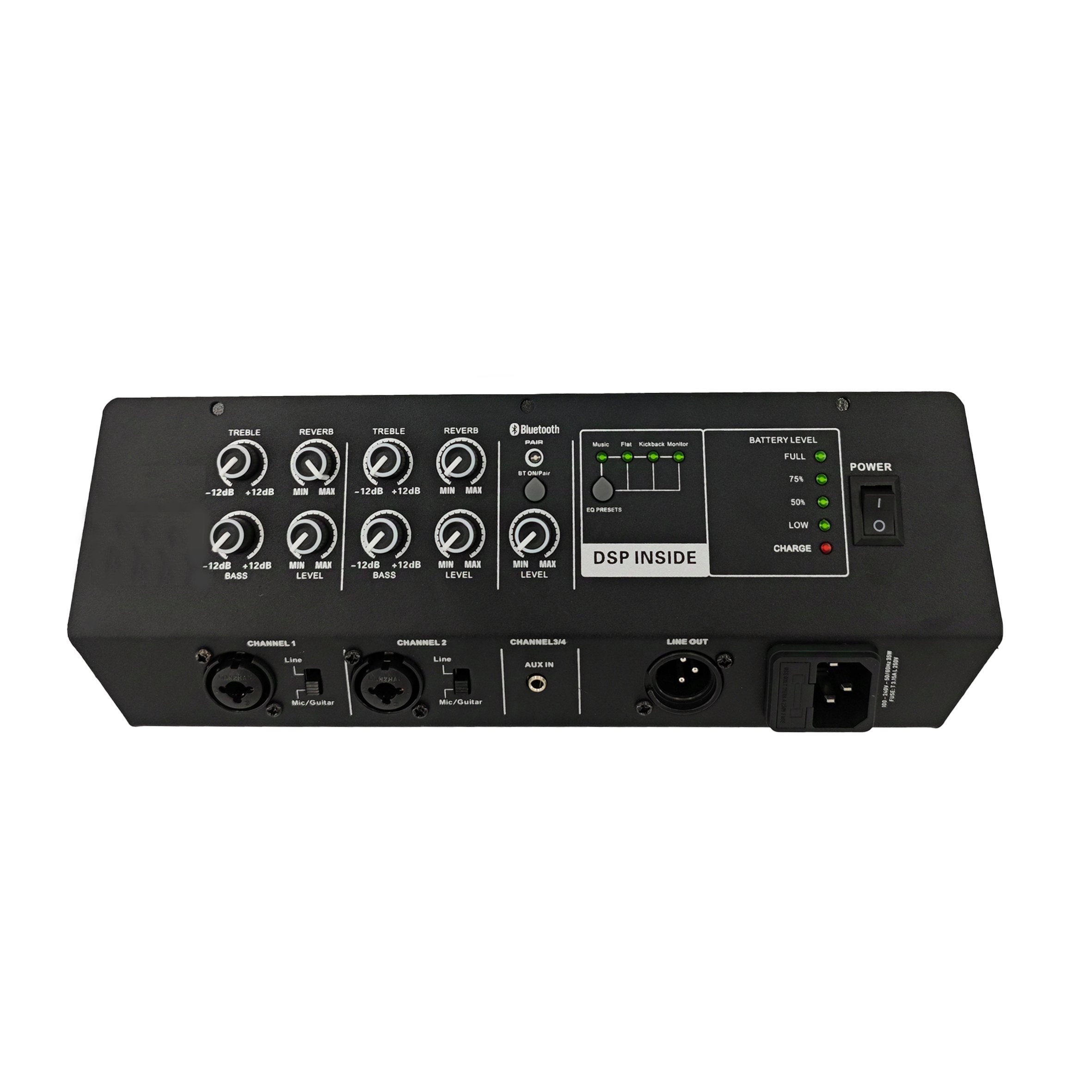 تقویت کننده سیستم بلندگوی قابل حمل PL85DSP