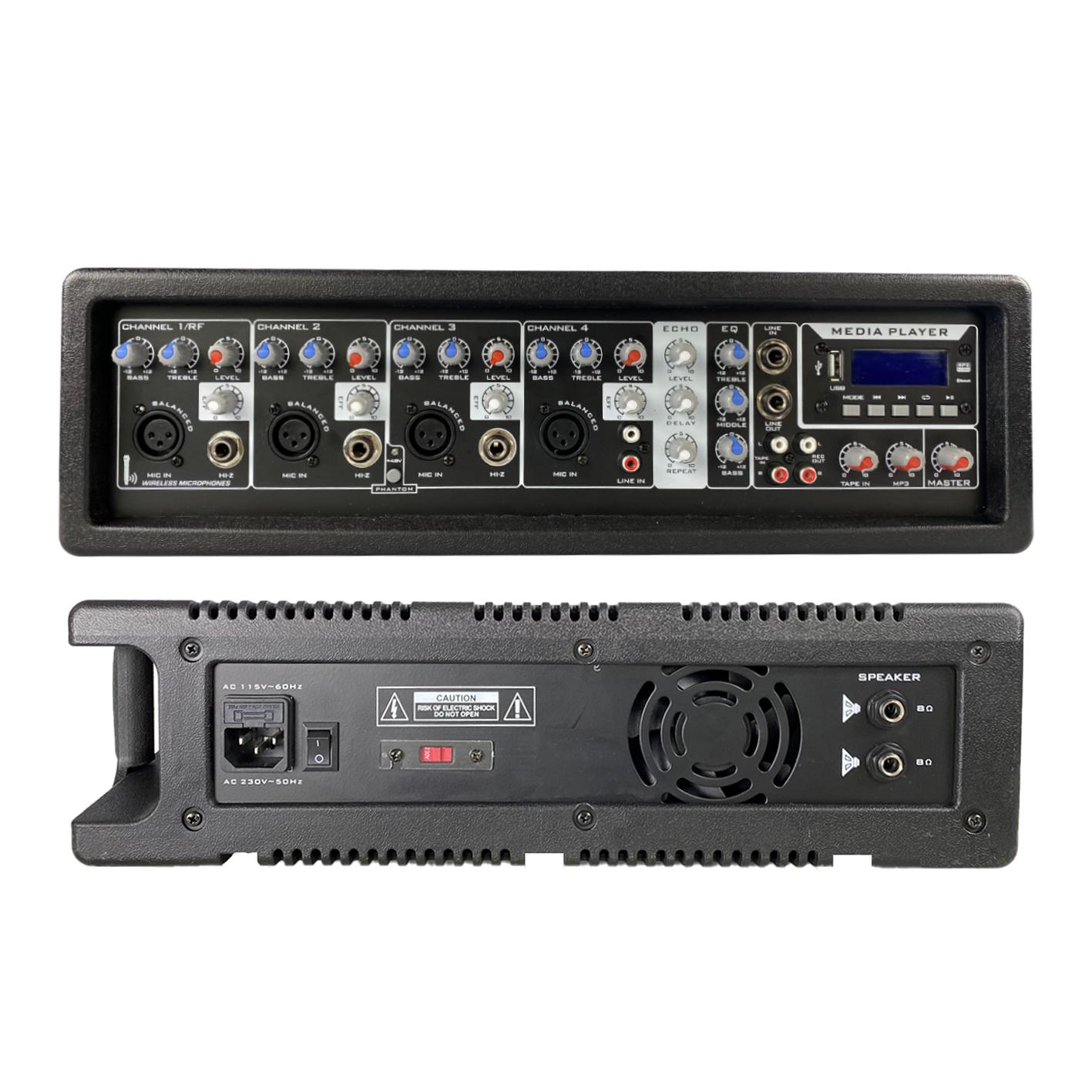 میکسر سر PA با جعبه پلاستیکی SD504
